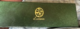 Vintage St. Andrews Golf Ball Set Of 4 In A Collectible Box - £27.85 GBP