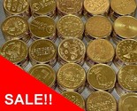 SALE!!!  500 MIXED BRASS PACHISLO SLOT MACHINE TOKENS - TUMBLE CLEANED - $45.99