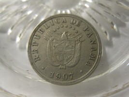 (FC-1094) 1907 Panama: 2 1/2 Centesimos { only 800,000 minted } - $6.75