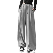 Oversize Sweatpants For Women High Waist  Pants Fashion Casual Baggy Pants Femal - £87.07 GBP