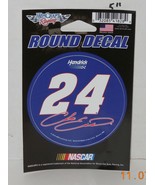 WinCraft Nascar #24 Chase Elliott Round Decal Hendrick Motorsports - $20.65 CAD
