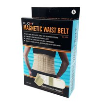 Collections Etc Felicity Magnetic Waist Belt (Beige- Medium), Beige, Medium - £22.58 GBP+