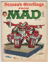 January 1962 Mad Magazine #68 Don Martin Dave Berg Christmas Seasons Gre... - $9.99