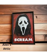 Scream MAGNET 2&quot;x3&quot; Refrigerator Locker Movie Poster 3d Printed - $145.76 MXN