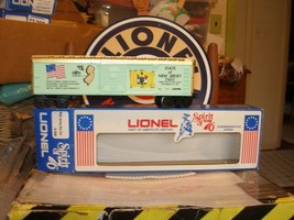 Lionel O Gauge Spirit Of 76 NEW JERSEY BOX CAR 6-7603 BOXED - $25.00