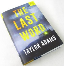 NEW The Last Word: A Novel by Taylor Adams, HC/DJ, 2023, Book of the Month Ed. - £11.81 GBP