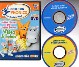 Hooked on Phonics, Video Jukebox, age 3-5, 2 dvd set - £31.47 GBP