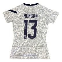 Alex Morgan Signed 2021/22 Nike USA Women&#39;s Pre-Match Soccer Jersey BAS bas - £191.57 GBP