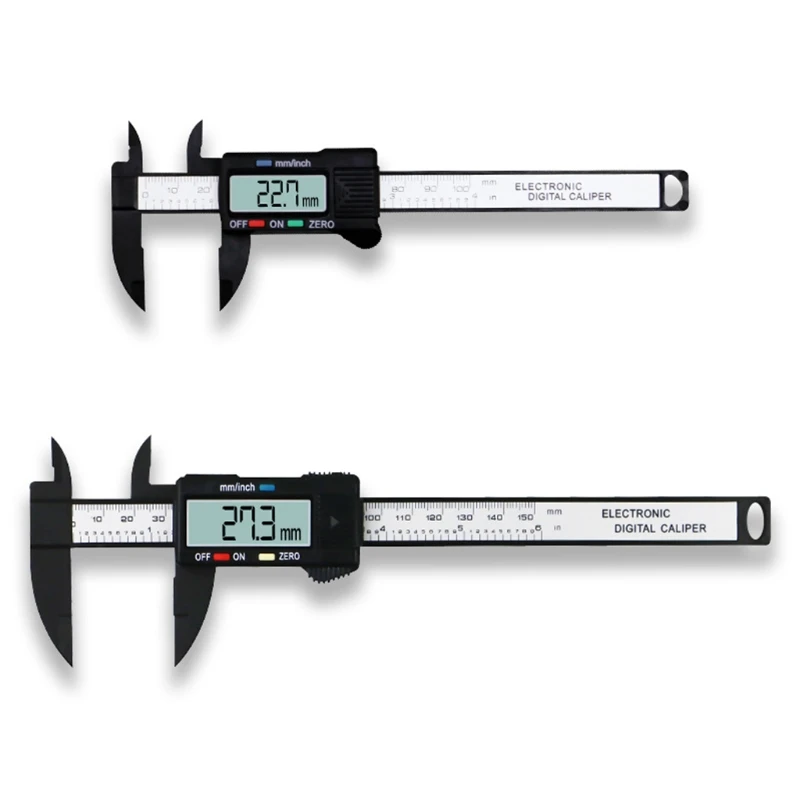 B36B Electronic Digital Vernier Micrometer Caliper Measuring Tool PVC Large LCD  - $101.03