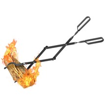 AGM Fireplace Tongs, 26&quot; Fire Pit Accessories Firewood Tongs, Log Grabber for Th - £22.13 GBP