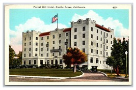 Forest Hill Hotel Pacific Grove California CA UNP WB  Postcard H23 - £2.33 GBP