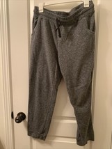 Arizona Husky Boys Jogger Track Pants Athletic Elastic Waist Size L 14/16 Gray - $32.01