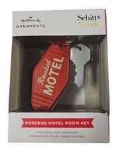 Hallmark Schitt&#39;s Creek Rosebud Motel Room Key Christmas Tree Ornament New - £7.28 GBP