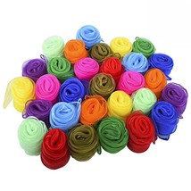 Juggling Scarves For Kids, 30 Pcs Square Dance Scarf Magic Movement Scarves Perf - £27.17 GBP