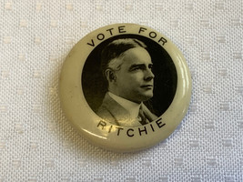 1920&#39;s Vtg Political Button Pin Presidential Candidate Campaign Ritchie Maryland - £39.92 GBP