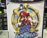 Super Mario Sunshine (Nintendo GameCube, 2002) Complete Tested Black Lab... - $51.31