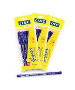 Linc Glycer (0.6 mm) Ball Pen, Blue, 15 pcs school home office use - $12.55 CAD