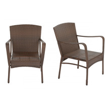 Leisure Collection Outdoor Garden Patio Furniture Chair Set - 2 Piece - $240.39