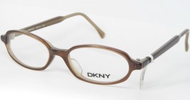 Vintage Donna Karan New York Dkny 6801A 264 Coffee Brown Eyeglasses 46-15-135mm - £31.64 GBP