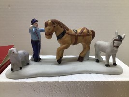 Dickensvale  by Lemax  Porcelain Stable Animals 1995 - £11.94 GBP