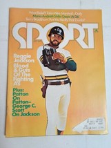 Vintage Sport Magazine 1974 Reggie Jackson Terry Bradshaw Mario Andretti 1970s - £11.72 GBP