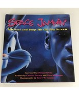 Space Jammin&#39; Hardcover Book Michael Jordan And Bugs Hit The Big Screen ... - £12.42 GBP