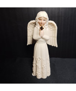 Lenox 5 Inch Angel Figurine Holding a Gold Cross - $25.80 CAD