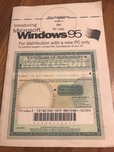 Introducing Microsoft Windows 95 …Instruction Manual Ships N 24h - $25.72