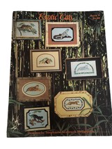 Vintage Pegasus Originals Exotic Cats Cross Stitch Craft Book Panther Cheetah - £3.98 GBP