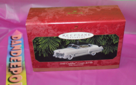 Hallmark Keepsake 1949 Cadillac Coupe De Ville 50th Anniversary Holiday Ornament - £13.99 GBP