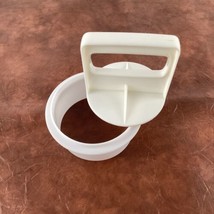 Tupperware Hamburger Press Kitchen Gadget Tool Vintage 1970s Patty Maker Prep - $14.80