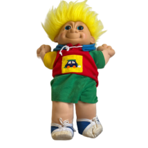 Vintage Russ Troll Kidz Buster Boy Troll Doll Soft Bodied w/ Hoodie - £7.89 GBP