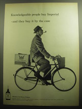 1958 Hiram Walker Imperial Whiskey Ad - Knowledgeable people buy Imperial - £14.50 GBP