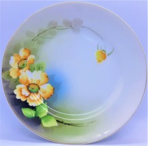 Numilake Porcelain Saucer ~ Hand Painted ~ Flower Pattern ~ Made in Japan - $9.33 CAD