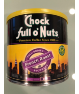 CHOCK FULL OF NUTS FRENCH ROAST GROUND COFFEE 26OZ - £13.46 GBP