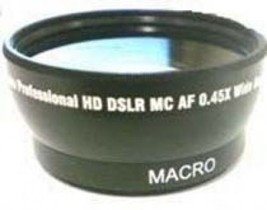 Wide Lens For Sony HDRXR200VE, HDR-SR1E, HDRSR1E, HDR-PJ50V, DCR-SR87/R, SR87/L, - £16.20 GBP