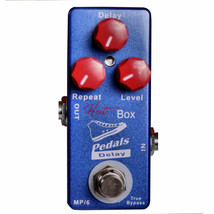 Hot Box MP/6 Analog Delay 450ms Guitar Effect Stomp-box Pedal True Bypas... - £23.35 GBP