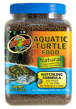 Zoo Med Natural Aquatic Turtle Food Hatchling Formula 8 oz Zoo Med Natural Aquat - $16.45