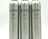 Kenra Volume Spray Super Hold Finishing Spray #25 10 oz-3 Pack - £60.40 GBP