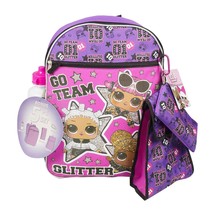 LOL Surprise! Go Team Glitter 5 Piece Backpack Set 16&quot; (41cm) - £18.54 GBP