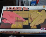 Vintage 1971 Ideal Logus Sr. Slide Letter Word Game - £17.26 GBP