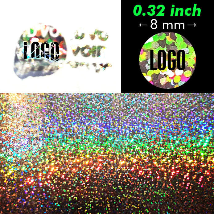 Primary image for CUSTOM PRINT HOLOGRAM ROUND STICKERS WARRANTY TAMPER EVIDENT VOID SECURITY SEALS