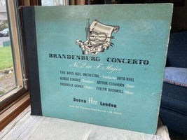Bach Brandenburg Concerto No 2 in F Major - The Boyd Neel Orchestra Decc... - £30.75 GBP