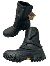 Harley Davidson Men Hartnell 8.5” Waterproof Black Motorcycle Boots 12M ... - $162.40
