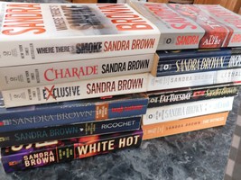 Sandra Brown lot of 12 Romantic Suspense Paperbacks - $23.99