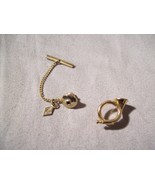 Vintage Sarah Coventry Gold Tone French Horn Tie Tack - €11,13 EUR