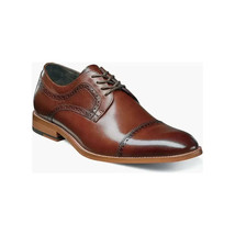 25066,Stacy Adams Leather Shoes Dickinson Cap Toe Lace up All Colors image 2