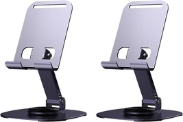 Metal Cellphone Stand 2 Pack MiniPad Phone Holder 360 Rotation Phone Stand Scala - £16.94 GBP