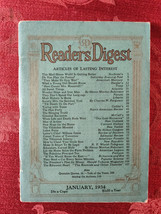 Readers Digest January 1934 H. G. Wells Ogden Nash Paul Gallico Edwin Teale - £8.63 GBP
