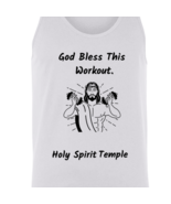 Bella &amp; Canvas Unisex Tank &quot;God Bless This Workout&quot;&amp; - $29.99